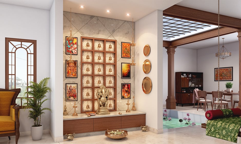How puja room should look like?